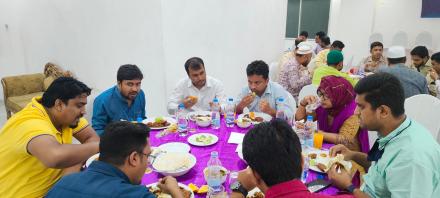 Dua and Iftar Mahfil.